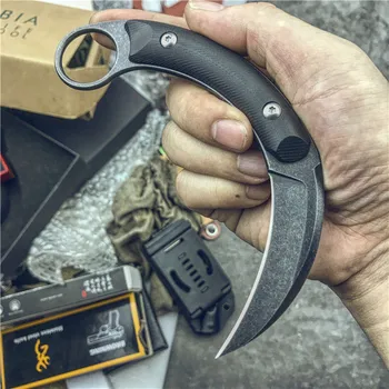 Военные ножи Gryan Store CS GO 440C G10 Ручка Тактический нож для выживания в кемпинге с фиксированным лезвием Утилита EDC Инструменты