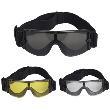Военные очки, Тактические очки с 3-цветными линзами, солнцезащитные очки Airsoft X800, защищающие глаза, Велосипедные очки для верховой езды, Новые