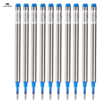 Высококачественная ручка-роллер для заправки синими чернилами Jinhao, Новые офисные школьные принадлежности, канцелярские принадлежности