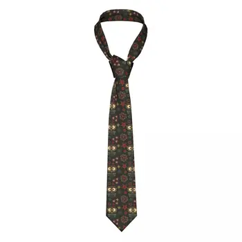 Галстук для мужчин, официальные узкие галстуки, Классический мужской свадебный галстук-сова с птицей, джентльменский узкий