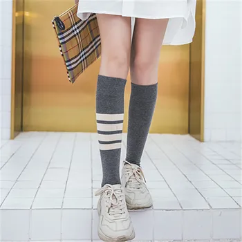 Гольфы Lolita JK, длинные носки для девочек JK, гольфы выше колена для европейских и американских женщин