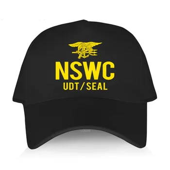 Горячая распродажа мужская Бейсболка повседневная крутая шляпа Navy SEAL NSWC UDT SEAL HELL WEEK СИНИЙ Хип-хоп Забавный Дизайн Дышащие рыболовные шляпы