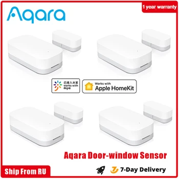 Дверной датчик Aqara Умное окно Дверной магнит Интеллектуальное устройство домашней безопасности ZigBee Беспроводное управление Mi Home APP Homekit