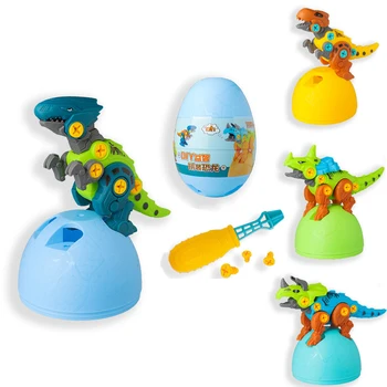 Детский конструктор Динозавр, набор игрушек для мальчиков, винт, гайка, сборка модели динозавра, развивающая игрушка для детей, подарок для детей