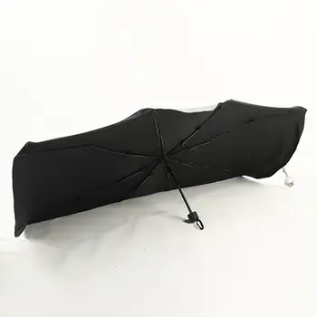 Дизайн зонта, прочный солнцезащитный козырек на лобовое стекло автомобиля, легкий солнцезащитный козырек на лобовое стекло, отражающий для автомобиля