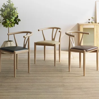 Дизайнерский деревянный обеденный стул, современные Роскошные стулья для домашнего офиса, гостиной, спальни, интерьера для взрослых Mobili Per La Casa