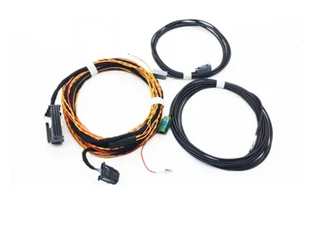 Для Audi A4/B8 Q3 Q5 камера заднего вида RVC кабель камеры отслеживания проводов жгут проводов камеры для Vw Touareg