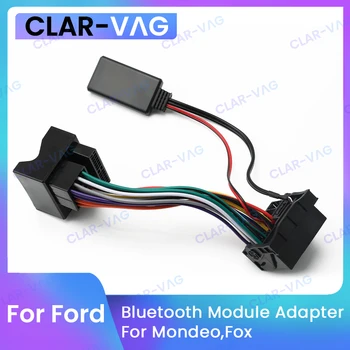 Для Ford Mondeo Fox Модуль Bluetooth 5.0 Адаптер приемника Радио стерео кабель AUX адаптер Подключи и играй