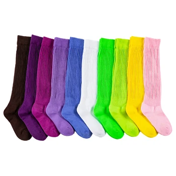 Женские и мужские носки, однотонные вязаные эластичные тонкие повседневные носки средней длины, подарок для фото девушки, весенние носки-гетры