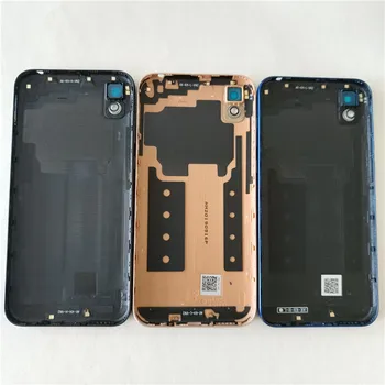 Задняя крышка батарейного отсека для Huawei Honor 8S, дверной корпус, чехол с кнопкой включения и регулировки громкости для Honor8S