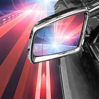 Зеркало заднего вида левой двери автомобиля, Широкоугольное стекло для Mercedes W220 W215 2208100121, Стеклянное Боковое зеркало заднего вида