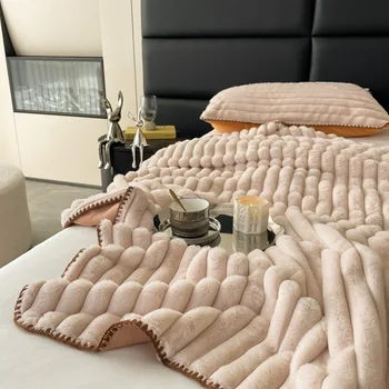 Зимнее одеяло роскошного тепла, супер удобные одеяла для кроватей, теплое зимнее одеяло для дивана