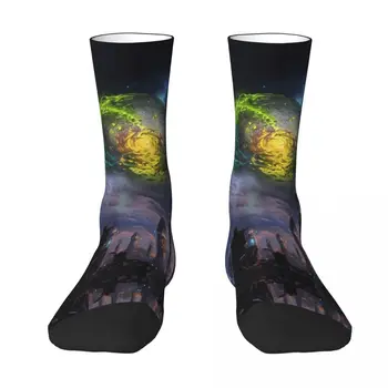 Игра - Креатив для фотосъемки World Of Warcraft, ЛУЧШАЯ ПОКУПКА, набор контрастных цветных полей, забавные эластичные носки-новинка