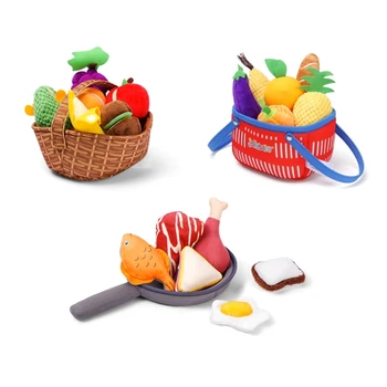 Игрушка для фруктов и овощей для малышей Овощная игрушка Кухонная Фруктовая игрушка