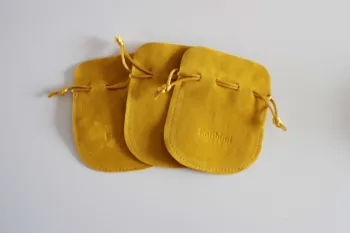 Изготовленная на заказ высококачественная упаковка ювелирных изделий Бархатный мешочек на шнурке Бархатный мешочек