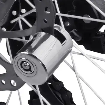 Износостойкий замок для дискового тормоза велосипеда, портативный противоугонный функциональный дисковый замок для дорожного велосипеда, мотоцикла
