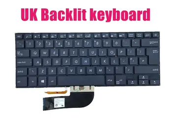 Клавиатура с подсветкой в Великобритании для Asus ASUSPRO B9440U/B9440UA NSK-WJ1BU 0U/0KNX0-F620UK00 9Z.NDABU.10U