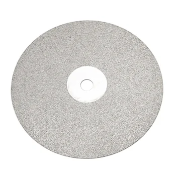 Колесо с алмазным покрытием 6 дюймов 150 мм Шлифовальный диск Абразивный круг Притирочный диск Набор плоских кругов для шлифования стекла из драгоценных камней