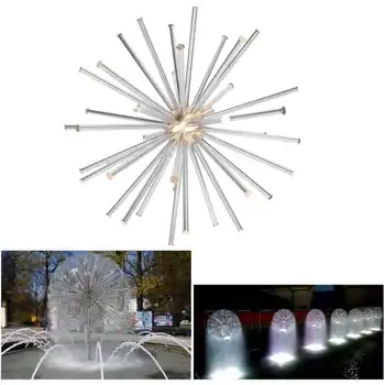 Латунь + нержавеющая сталь DN40 Внутренняя резьба, насадка для фонтана, инновационный аксессуар для разбрызгивателя для ландшафта в парках для пруда