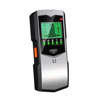 Металлоискатель с шипами 5 в 1 Настенный сканер AC Wood Finder Кабели Провода Глубиномер для тестеров аналитических инструментов