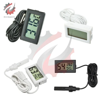 Мини-ЖК-цифровой термометр, гигрометр, термостат, удобный датчик температуры в помещении, измеритель влажности, измерительные приборы, зонд