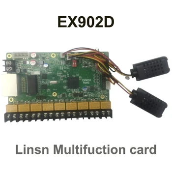 Многофункциональная карта LINSN EX902D Датчик яркости, температуры и влажности, карта контроллера LINSN