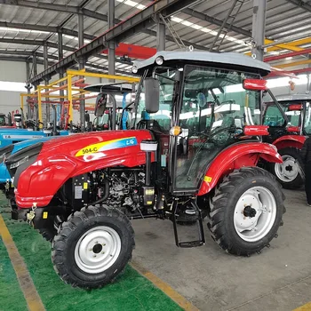 Многофункциональный сельскохозяйственный трактор марки Shanghai 504 с полным приводом мощностью 50 лошадиных сил для сельского хозяйства 4x4