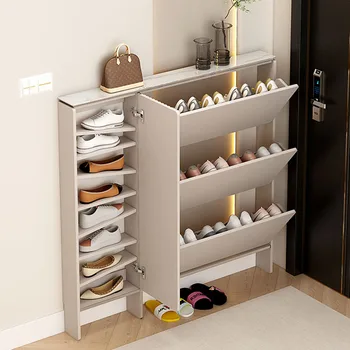 Мобильные шкафы для тонкой обуви Органайзер для обуви В спальне Компактная полка для обуви в дверях гостиной Arredamento Мебель для дома