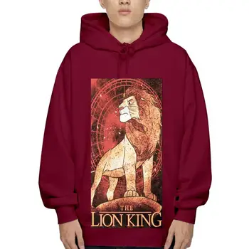 Мужская графическая верхняя одежда Hoodi Lion King Simba Ar