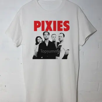 Мужская футболка с красным логотипом Pixies Band Культовый Инди-рок Ретро Винтаж 80-Х 90-Х Маленький Средний большой Xl Xxl 2Xl