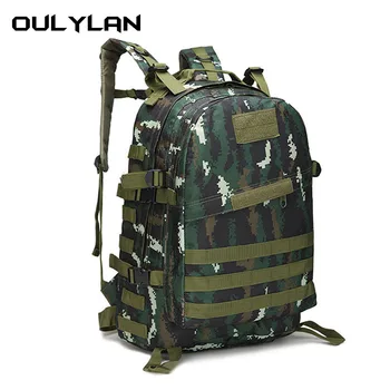 Мужские уличные спортивные сумки, портативный 40-литровый военно-тактический рюкзак, мужская водонепроницаемая походная сумка для скалолазания, Износостойкий 3D Рюкзак