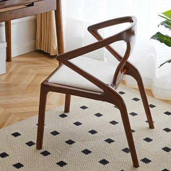 Напольные минималистичные современные обеденные стулья скандинавского дизайна Винтажные обеденные стулья для кухни Relax Sillas Comedores Современная мебель