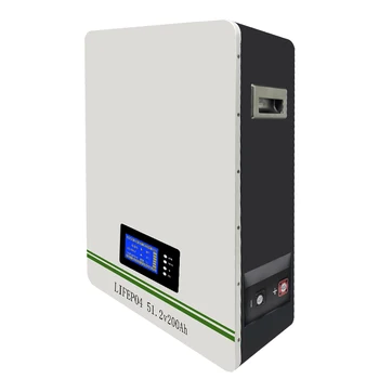 Настенный литий-железо-фосфатный аккумулятор для хранения солнечной фотоэлектрической энергии мощностью 10 кВт*48 В 51,2 В 200Ач со встроенным BMS