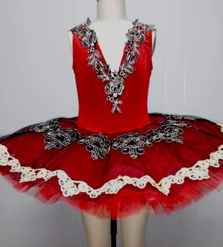 Новая балетная юбка Профессиональные классические костюмы-пачки для блинов