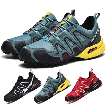 Новая спортивная обувь, горные нескользящие ботинки для верховой езды, уличная дышащая походная обувь для мужчин и женщин, кроссовки для бега