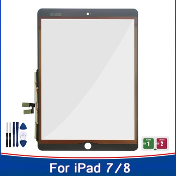 Новинка для iPad 10.2 Сенсорная панель для iPad 7 8 Сенсорный экран Дигитайзер Стекло 2019/2020 A2197 A2198 A2200 A2270 A2428 A2429 A2430