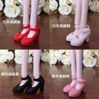 Новые белые, розовые, черные Туфли на высоком каблуке Blyth Doll Shoes для аксессуаров для кукол 1/6 (подходят Licca, Azone, momoko, barbies, blyth, 1/6 Doll