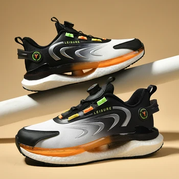 Новые мужские кроссовки для бега, массивные кроссовки унисекс с поворотной пряжкой, Дышащая легкая уличная обувь для бега 2023 Zapatillas
