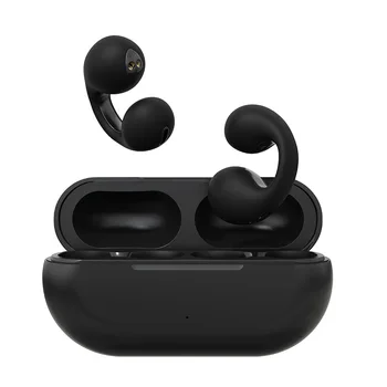 Новые серьги, беспроводная Bluetooth-гарнитура для Sony Apple, зажим для ушей, костная проводимость