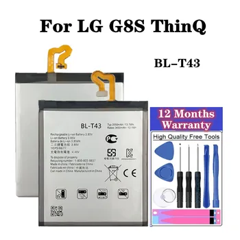 Новый Сменный Аккумулятор BLT43 BL-T43 Для LG G8S ThinQ LM-G810 BL T43 3550 мАч, Высококачественный Аккумулятор + Инструменты
