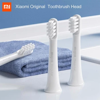 Оригинальная головка для электрической зубной щетки XIAOMI MIJIA Sonic T100 T300 T500 T500C, сменные головки для зубных щеток
