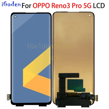 Оригинальный Amoled Для OPPO Reno3 Pro 5G ЖК-дисплей С Сенсорным Экраном и Дигитайзером В Сборе Для OPPO Reno 3 pro 5G CPH2009 LCD