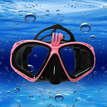 Очки для дайвинга с камерой HD, очки для подводного плавания с защитой от запотевания, закаленное стекло, Складывающиеся, регулируемые для мужчин, Женские аксессуары для плавания