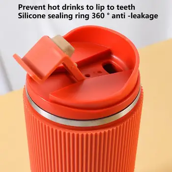 Питьевая вода Без BPA Офисная Чайная чашка Изолированная Чашка для напитков Товары для дома