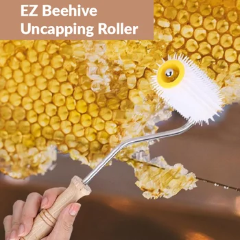 Пластиковый клееуловитель роликового типа пчелоуловитель пчелиный инструмент для сбора клея клеевая доска для сбора клеевой доски для выращивания пчелы