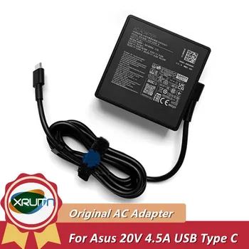 Подлинный ADP-90RE B 20V 4.5A USB Type C Адаптер Переменного Тока Зарядное Устройство для Ноутбука Asus VivoBook S 14 M3402RA K3402ZA VivoBook S 15 M3502QA