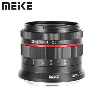 Полнокадровый Объектив с Ручной Фокусировкой Meike 50mm F1.7 с Большой Диафрагмой для камеры Nikon Z mount Z30 Z5 Z50 Z6 Z6 II Z7 Z7 II Z9 ZFC
