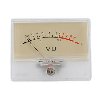 Портативная стрелка VUMeter, Цифровой усилитель мощности звука, индикатор уровня ДБ, используемый для домашнего аудиотеатра-Микшер с подсветкой