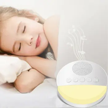 Прибор для сна с белым шумом, легкое дыхание, детское снотворное, устройство для успокоения сна, музыкальный инструмент для сна с ночником