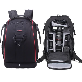 Профессиональный фотографический рюкзак для фотоаппарата, объектива и 15-дюймового Ноутбука - Водонепроницаемая сумка для фотоаппарата DSLR, зеркальных фотокамер, Беззеркальных